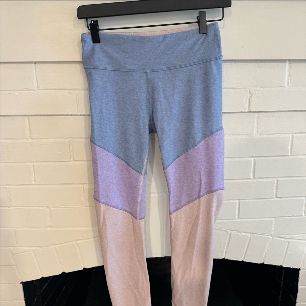 Outdoor Voices Colorblock Leggings - Blue, Purple, Pink